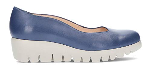 Mocasines WONDERS SAUVAG C33242 de la Talla 35 en Color Baltic