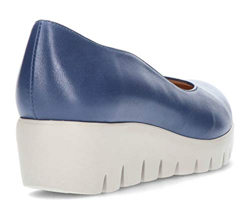 Mocasines WONDERS SAUVAG C33242 de la Talla 35 en Color Baltic