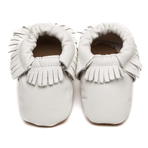 Moccasins Zapatos Bebé Blanco 4-5 Años