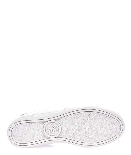 Moda De Lujo | Guess Mujer FL5BEKFAL12WHITE Blanco Fibras Sintéticas Zapatillas | Ss21