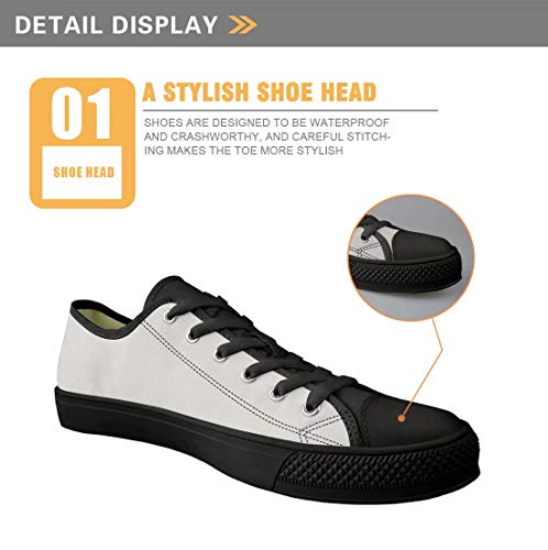 MODEGA Águila De Impresión Zapato De Lona De Impresión Águila Blanca Zapatos Superiores Bajos Halcón Zapato De Lona Zapatos D