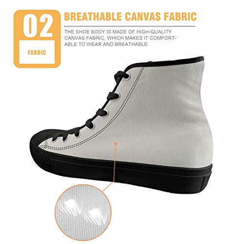 MODEGA Papillon Impression Hautes Chaussures Femmes Chaussures De Toile D'Impression Papillon Pour Les Filles Espadrille Lace