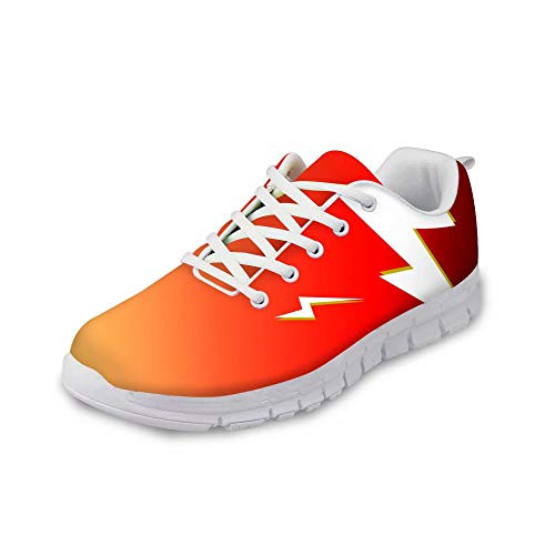 MODEGA Zapatos Dorados Tienda Online Zapatillas Ofertas Zapatillas Running Mujer Zapatos Rojos Mujer Zapatos de Moda Hombre Bambas Deportivas Mujer za 8UK|43 EU