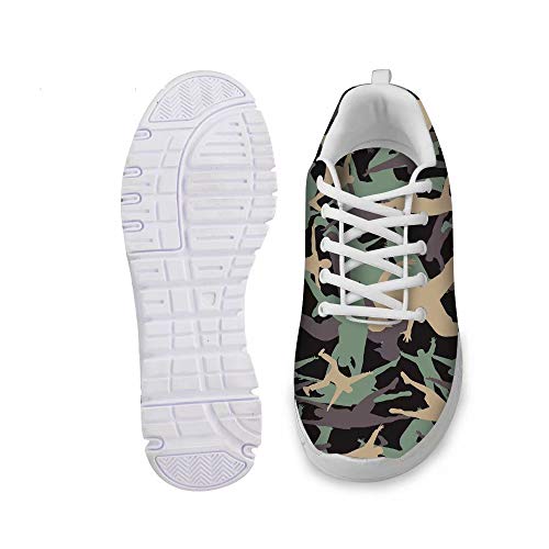MODEGA Zapatos Online Baratos Ofertas Deportivas Zapatos Planos Mujer Deportivas Negras Sandalias Senderismo Mujer Zapatillas Deportivas Mujer zapatil 5.5 UK|38 EU