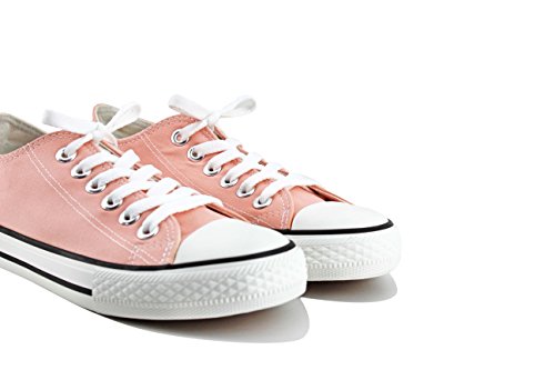 Modelisa - Zapatillas Baja Mujer (36, Rosa1)