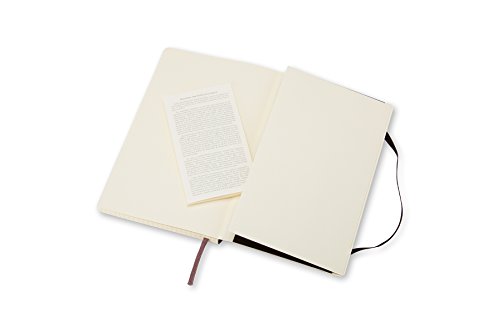 Moleskine - Cuaderno Clásico con Páginas Cuadriculada, Tapa Blanda y Goma Elástica, Negro (Black), Tamaño Bolsillo, 192 Páginas