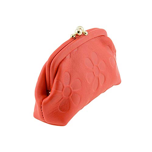 Monedero con Boquilla en Piel Talla: U Color: Rojo