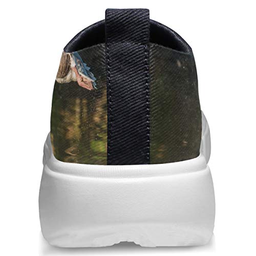 Montoj - Zapatillas de Hombre para Hombre, diseño de geos voladores, Color, Talla 40 EU