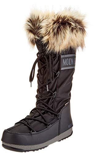 Moon-boot Monaco Wp2, Botas de Nieve Unisex Adulto, Negro (Negro 001), 40 EU