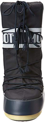MOON BOOT Nylon, Botas de Nieve Unisex Adulto, Azul (Blue Jeans 64), 39/41 EU