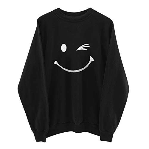 moonmisuni Sudadera niña Estampada de Manga largajersey Mujer Invierno