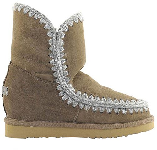 MOU Eskimo Inner Wedge Short Dark Stone, Bota para Mujer Mou, 37