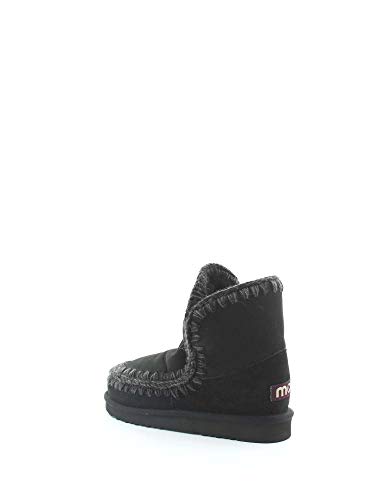 MOU Eskimol 18 botas bajas de gamuza para mujer., color Negro, talla 37 EU