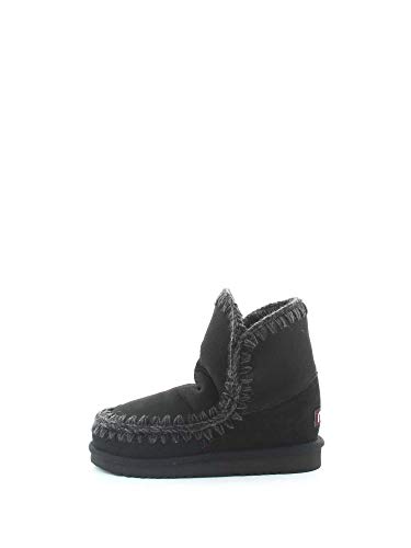 MOU Eskimol 18 botas bajas de gamuza para mujer., color Negro, talla 37 EU