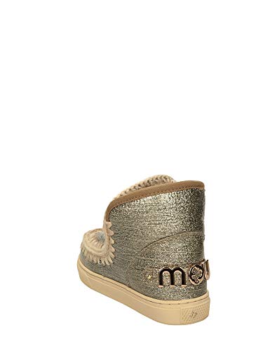 Mou Mujer Eskimo Sneaker Botines Oro 39 EU