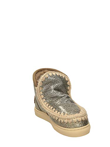 Mou Mujer Eskimo Sneaker Botines Oro 39 EU