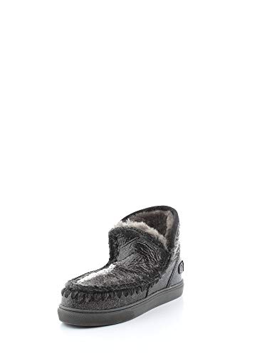MOU Scarponcino Donna Mod. ESKIMO18 Gliter CBKG Nero 40