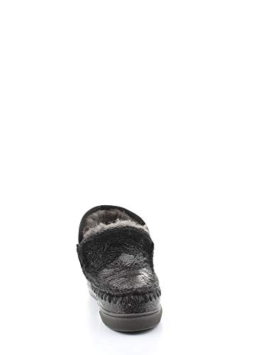 MOU Scarponcino Donna Mod. ESKIMO18 Gliter CBKG Nero 40