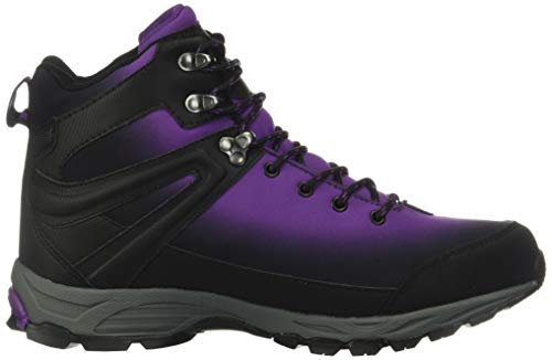 Mountain Warehouse Shadow Botas Softshell Mujer - Zapatos Forrados de Malla, Calzado con Suela de Goma, Acolchado EVA, Transpirable - Ideal para Acampar, Viajar Morado Talla Zapatos Mujer 38 EU
