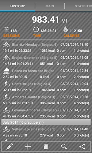 MoveOn Sports Tracker