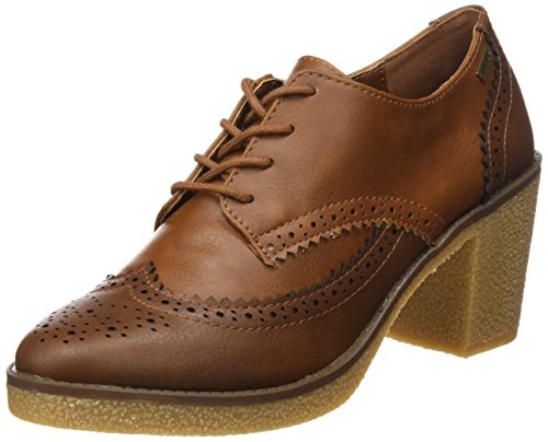 MTNG, Zapatos de tacón con Punta Cerrada Mujer, Marrón (CRAX Moka/Cuero), 36