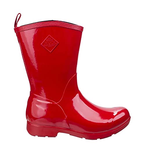 Muck Boots - Botas de Agua Ligeras Bergen Mid para Chica Mujer (36 EU) (Rosa)