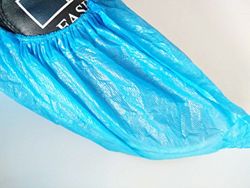 MUHWA CSC Blue CPE-Fundas Desechables para Zapatos (100 Unidades, 2,5 g), Unisex, Azul, 1639cm