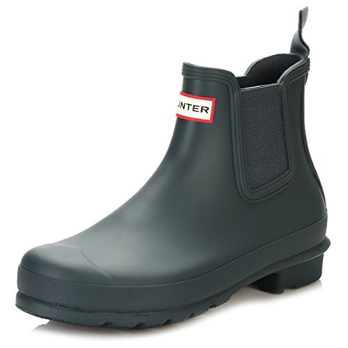 Mujer Hunter Original Chelsea Invierno Lluvia Nieve Botas De Goma Botas - Negro - 37