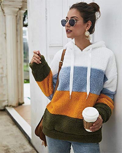 Mujer Sudadera con Capucha 2020 Suelta Tallas Grandes Jersey De Mujer Jersey Otoño Invierno Manga Larga Remata Abrigo Cálido