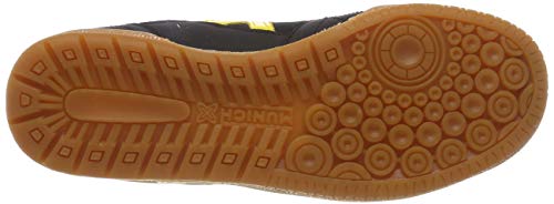 Munich Gresca Kid 02 S, Zapatillas de Deporte Hombre, Negro (Negro/Amarillo 606), 36 EU