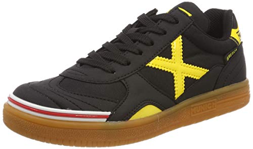 Munich Gresca Kid 02 S, Zapatillas de Deporte Hombre, Negro (Negro/Amarillo 606), 36 EU