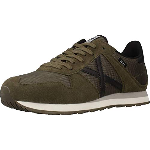 Munich Massana, Zapatillas de Deporte Hombre, Verde (Kaki 303), 43 EU