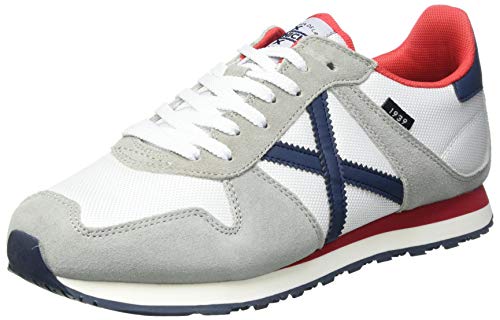 Munich Massana, Zapatillas de Deporte para Hombre, Beige (Blanco Roto 327), 42 EU