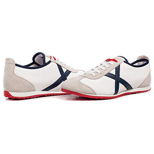 Munich Osaka 436 Blanco/Marino Zapatillas para Hombre, 41