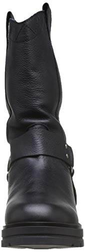 MUSSE & CLOUD Garfi, Botas Altas Mujer, Negro (Nvbk 001), 41 EU