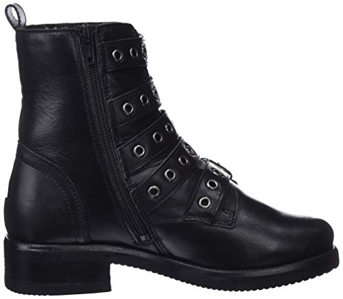 MUSSE & CLOUD Jimmy, Botines Mujer, Negro (Nvbk 001), 39 EU