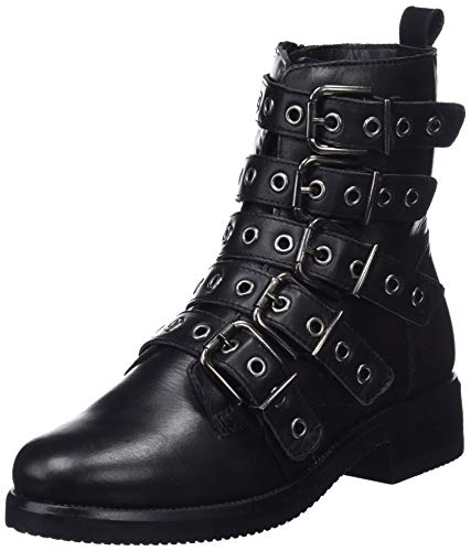 MUSSE & CLOUD Jimmy, Botines Mujer, Negro (Nvbk 001), 39 EU