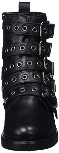 MUSSE & CLOUD Jimmy, Botines Mujer, Negro (Nvbk 001), 39 EU