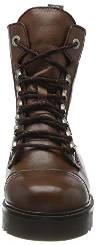 MUSSE & CLOUD Levy, Botas Militares Mujer, Marrón (DBR 203), 38 EU