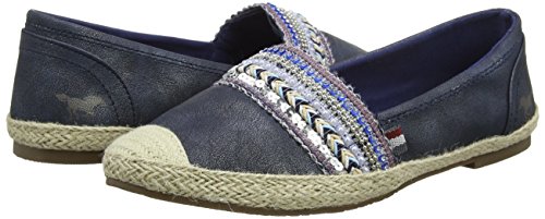 Mustang 1266-204-820, Mocasines Para Mujer, Azul (Navy), 37 EU