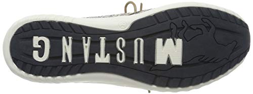 Mustang - 1272-401-9, Zapatillas sin Cordones Mujer, Negro (Schwarz 9)