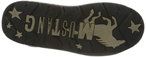 MUSTANG 1290-607, Botas Cortas al Tobillo Mujer, Verde Oscuro, 38 EU