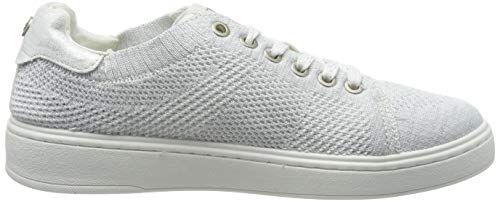 MUSTANG 1321-301-1, Zapatillas Mujer, Blanco y Blanco, 36 EU