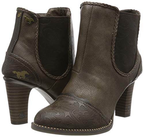 MUSTANG 1337-504-306, Botas Chelsea Mujer, Braun 306, 41 EU