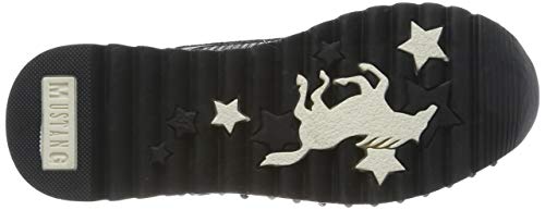 MUSTANG 1347-301, Zapatillas Mujer, Gris Grafito 259, 40 EU