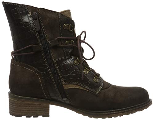 MUSTANG 1370-602, Botas Cortas al Tobillo Mujer, marrón Oscuro, 41 EU