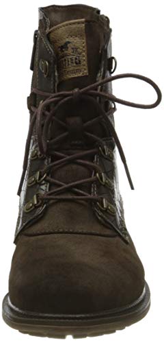 MUSTANG 1370-602, Botas Cortas al Tobillo Mujer, marrón Oscuro, 41 EU