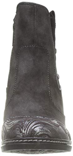 MUSTANG 1372-503, Botas Estilo Chelsea Mujer, Gris Oscuro, 39 EU