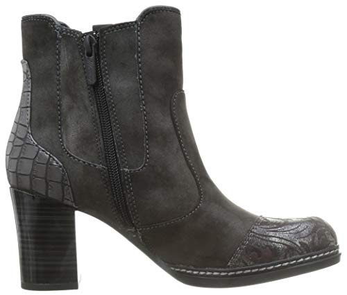 MUSTANG 1372-503, Botas Estilo Chelsea Mujer, Gris Oscuro, 39 EU