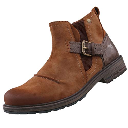 MUSTANG 4157-601, Botas Estilo Chelsea Hombre, marrón castaño, 42 EU